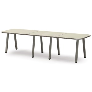 TR 회의용 사각 테이블 (말굽다리) W5400